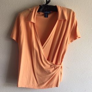 Evan Piccone Peach color Top